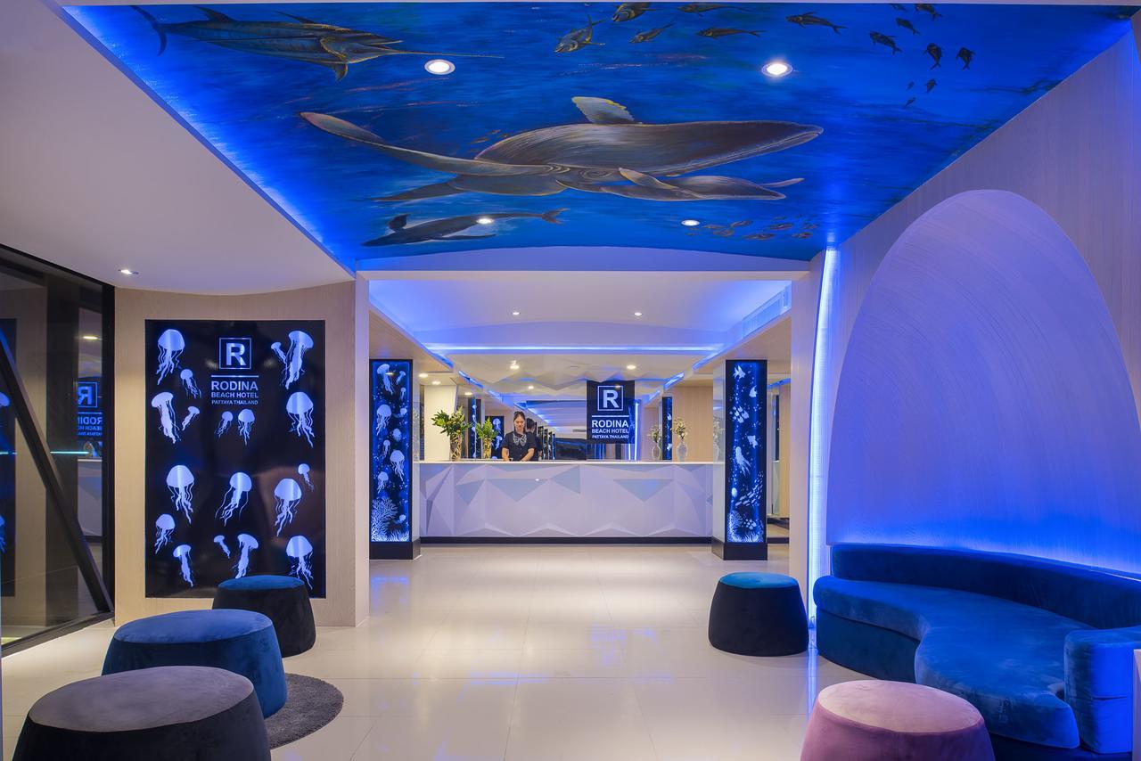 Rodina Beach Hotel Jomtien Beach Exterior photo